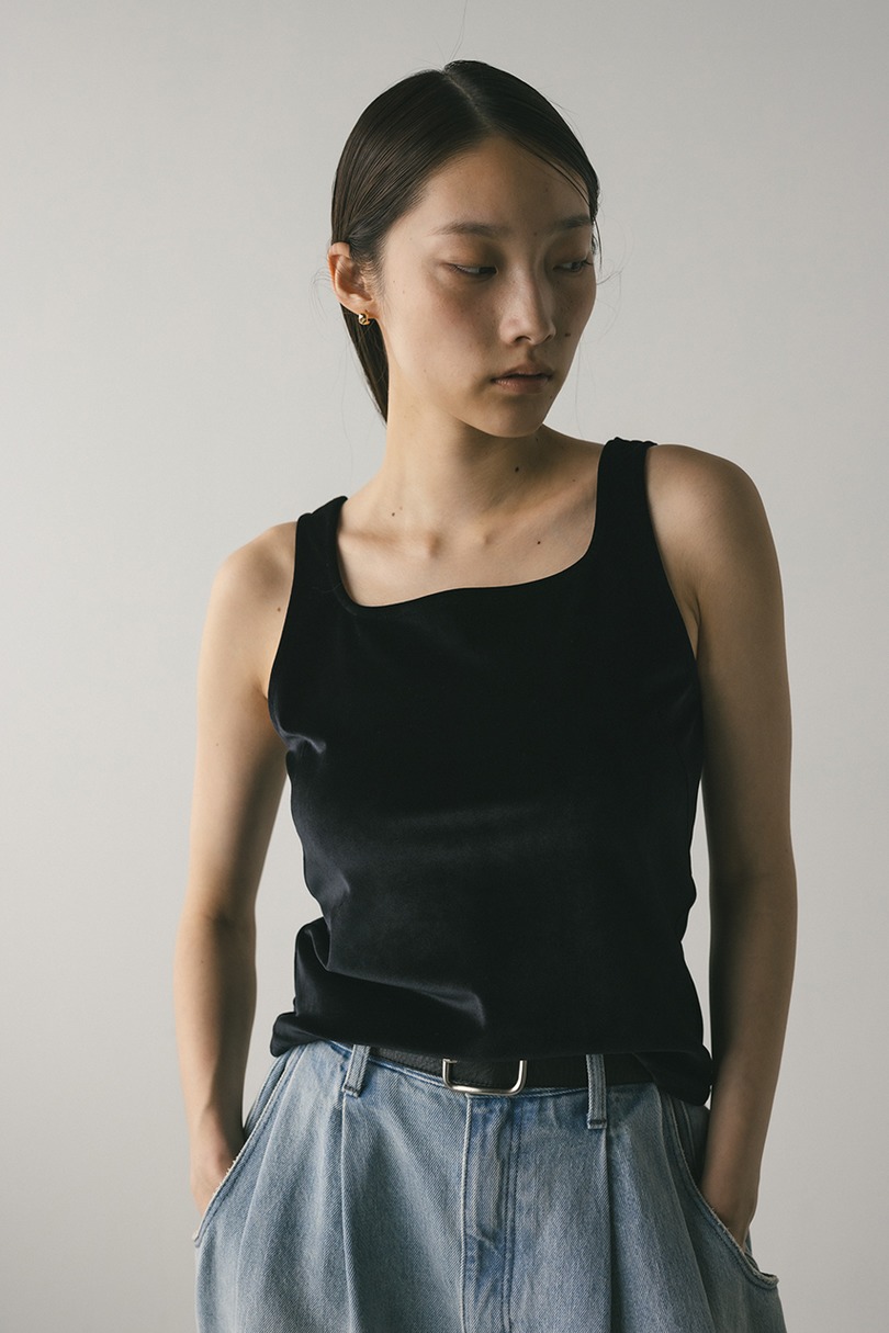 ベロアタンクトップ 詳細画像 BLK 4