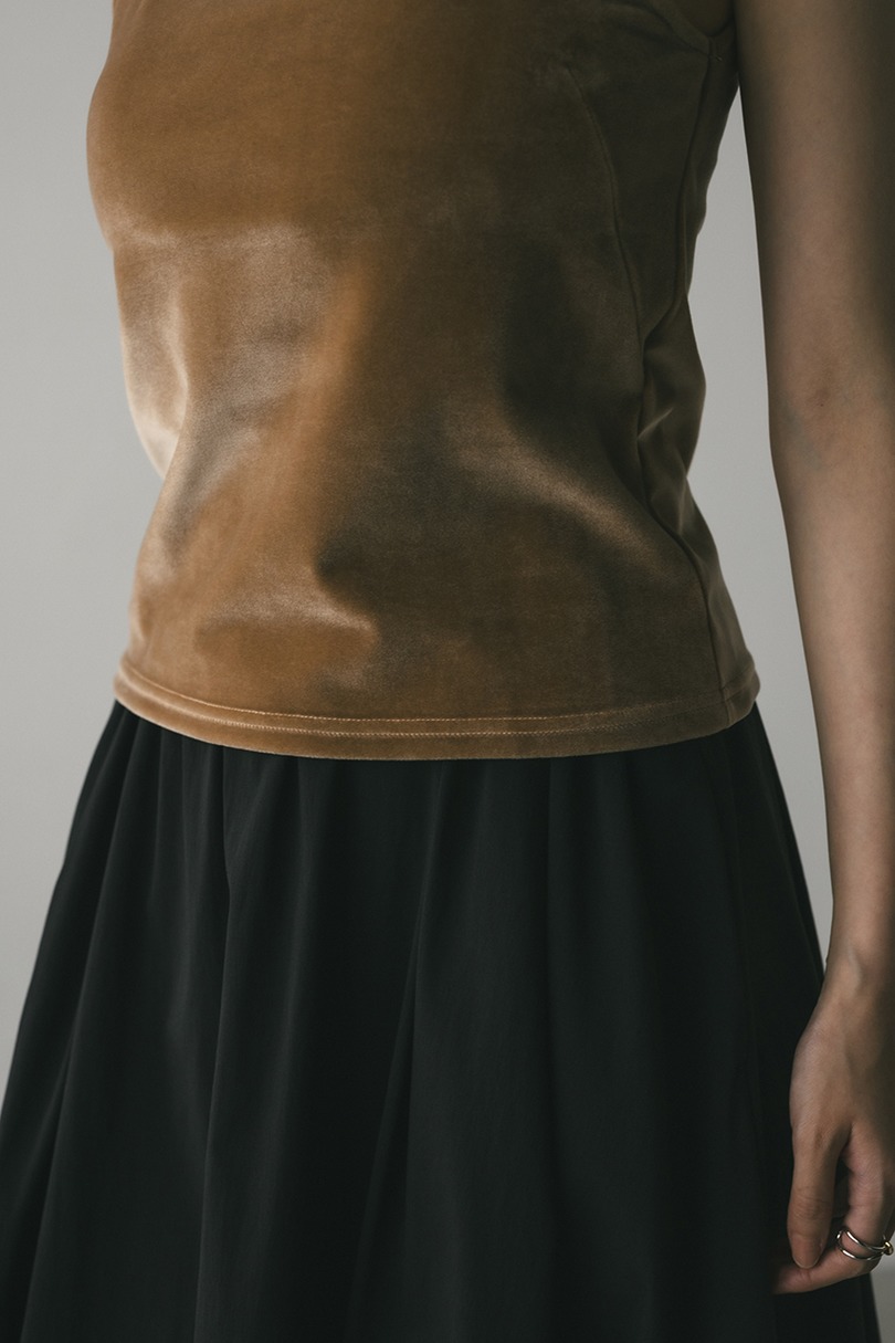 ベロアタンクトップ 詳細画像 BEG 8