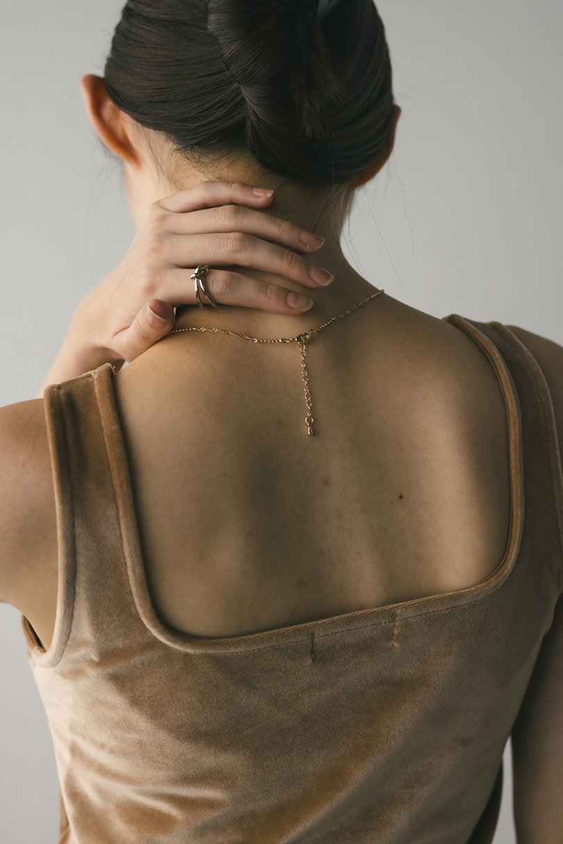 ベロアタンクトップ 詳細画像 BEG 9