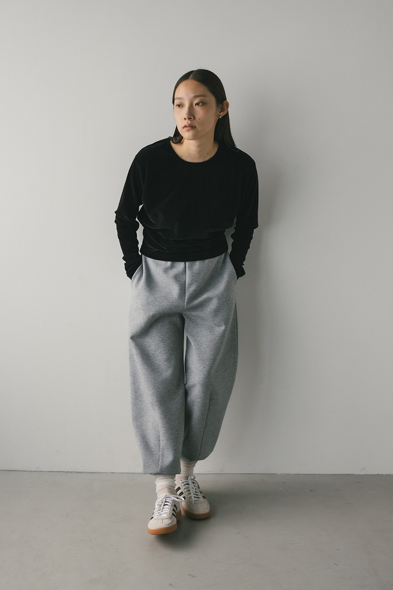 メッシュベロアロンT 詳細画像 BLK 2