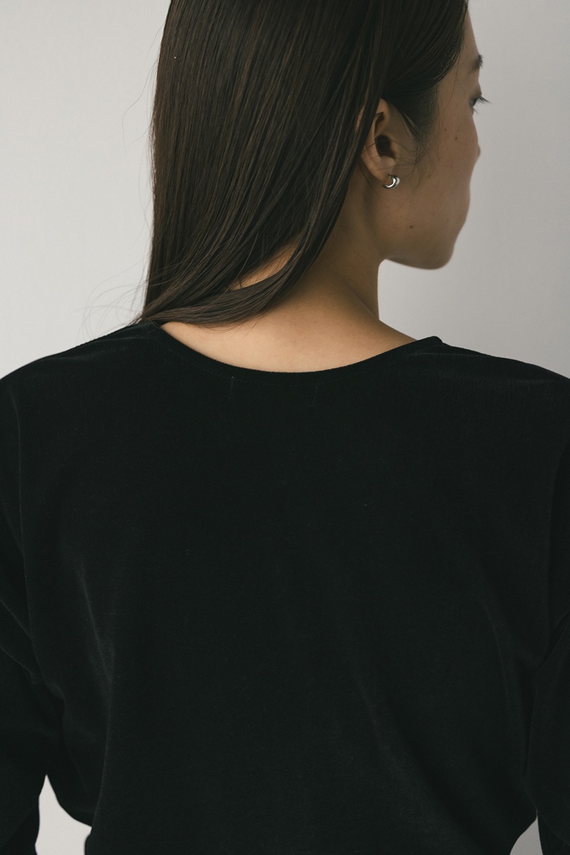 メッシュベロアロンT 詳細画像 BLK 7