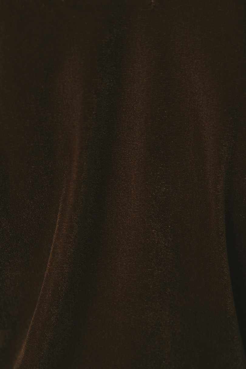 メッシュベロアロンT 詳細画像 BRN 8