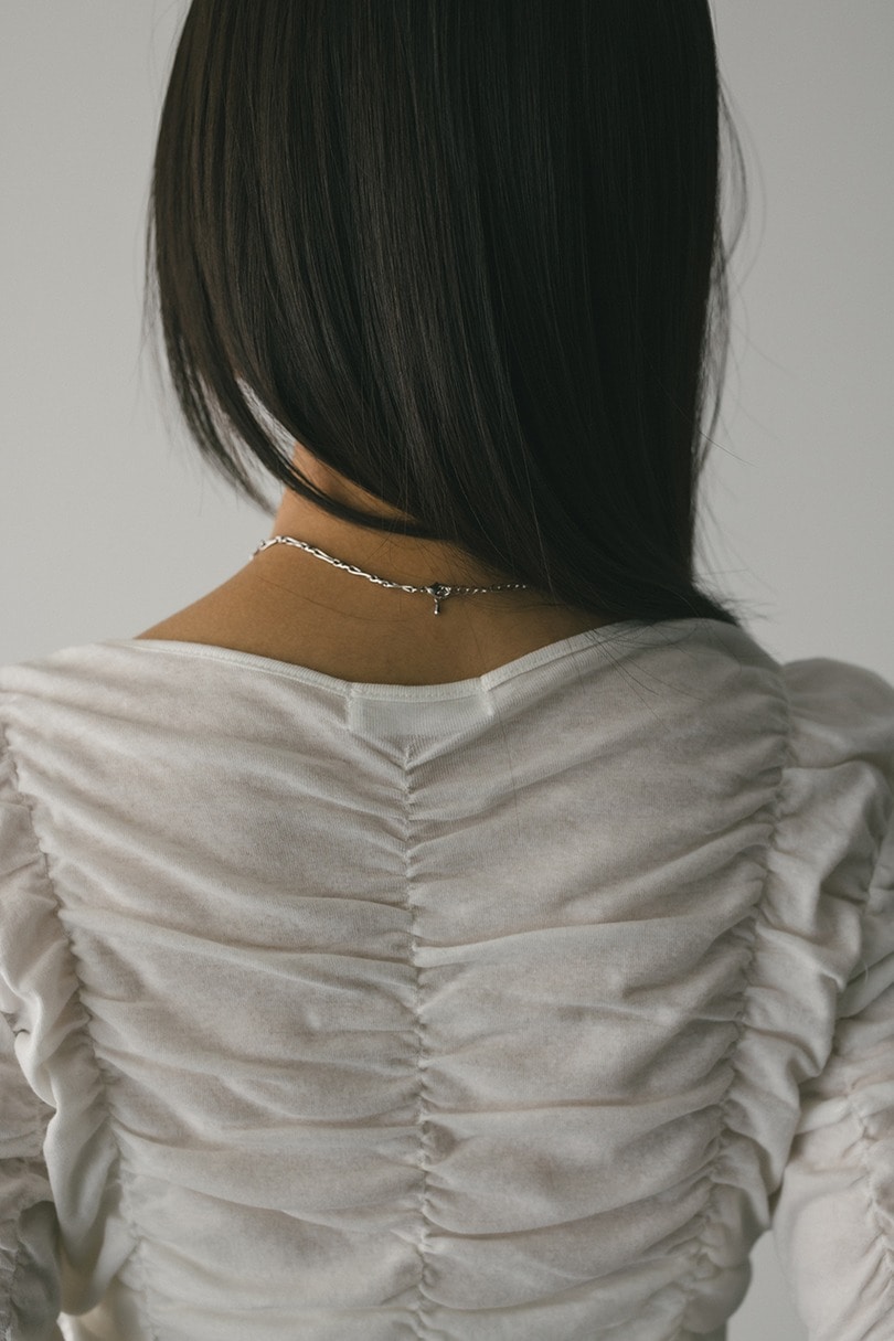 ランダムシャーリングトップ 詳細画像 WHT 11