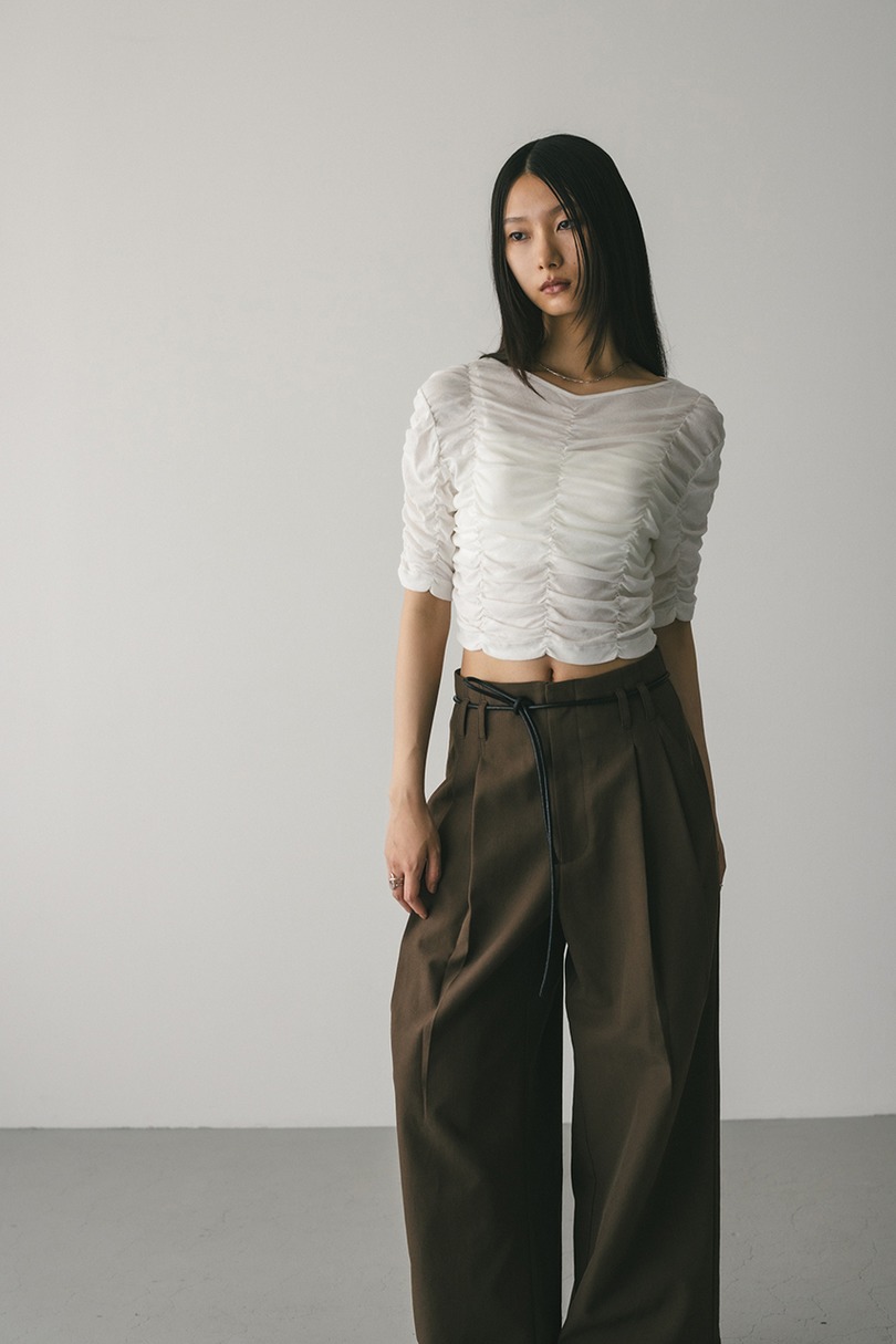 ランダムシャーリングトップ 詳細画像 WHT 2