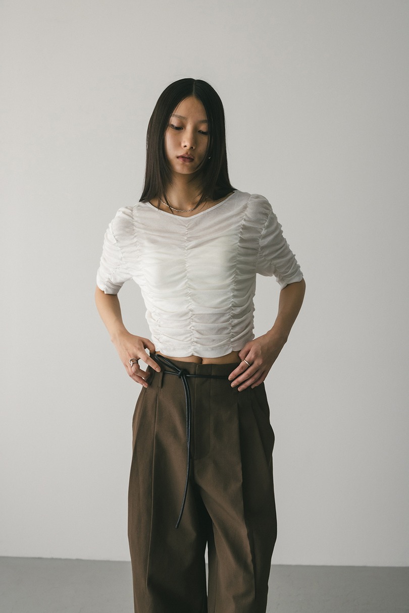 ランダムシャーリングトップ 詳細画像 WHT 3