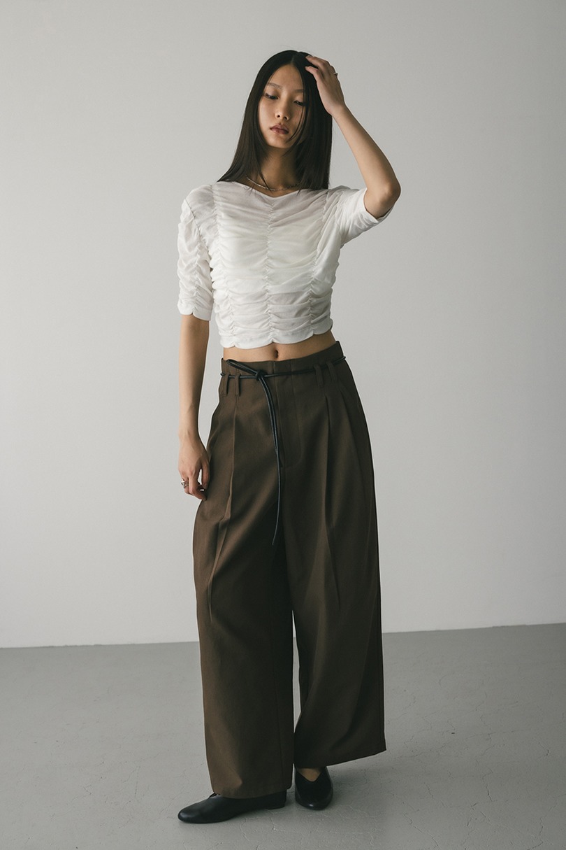 ランダムシャーリングトップ 詳細画像 WHT 4