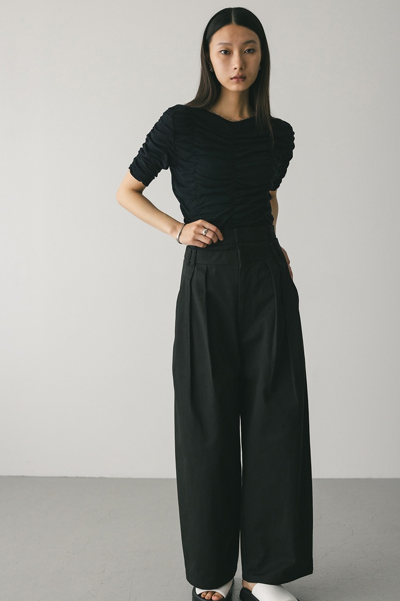 ランダムシャーリングトップ 詳細画像 BLK 3