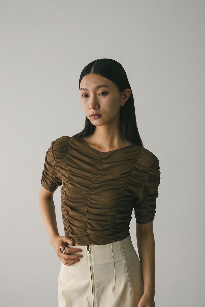 ランダムシャーリングトップ 詳細画像 BRN 6