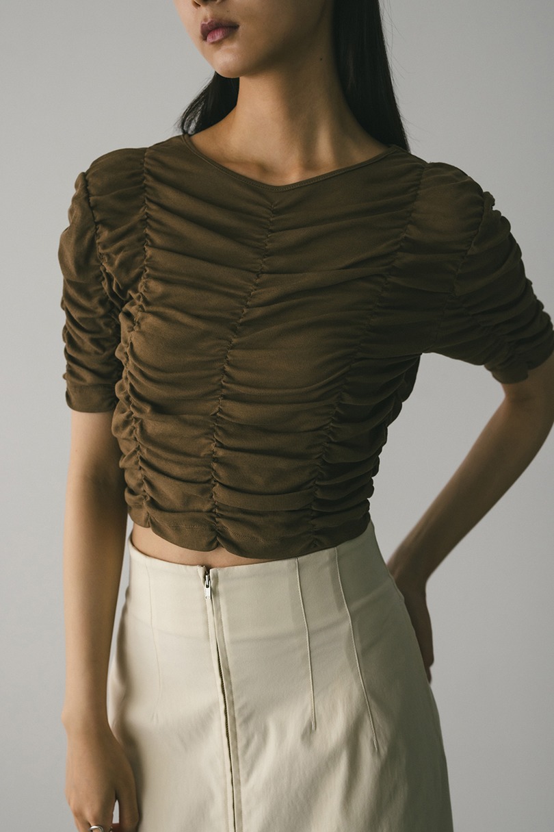 ランダムシャーリングトップ 詳細画像 BRN 7