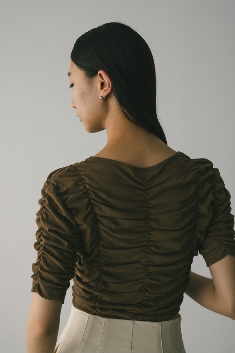 ランダムシャーリングトップ 詳細画像 BRN 8