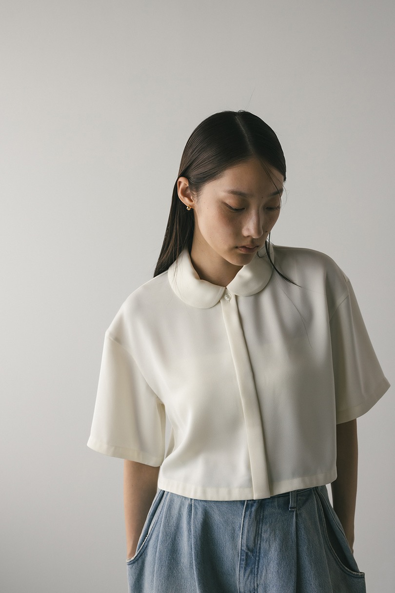 サークルカラーサテンショートシャツ