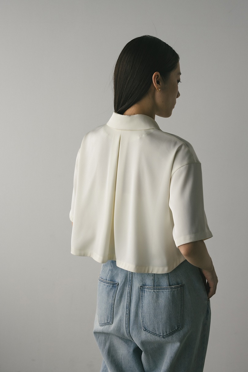 サークルカラーサテンショートシャツ 詳細画像 IVOY 5