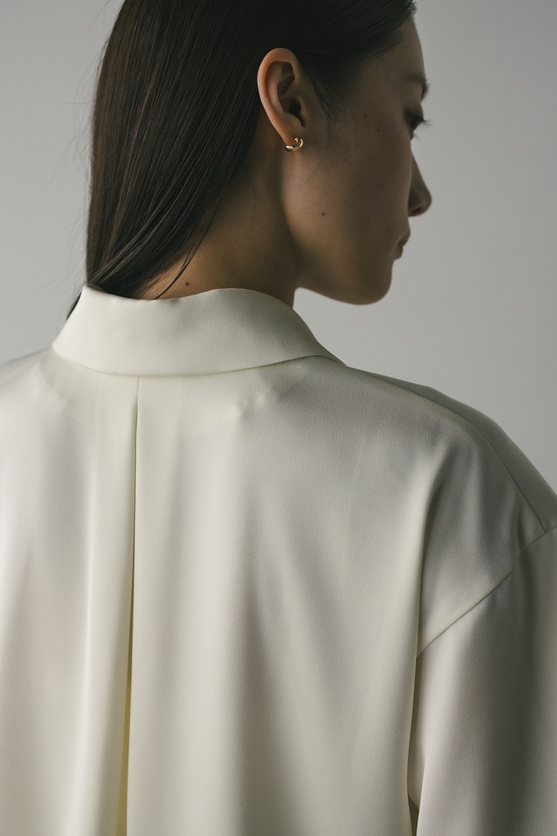 サークルカラーサテンショートシャツ 詳細画像 IVOY 8