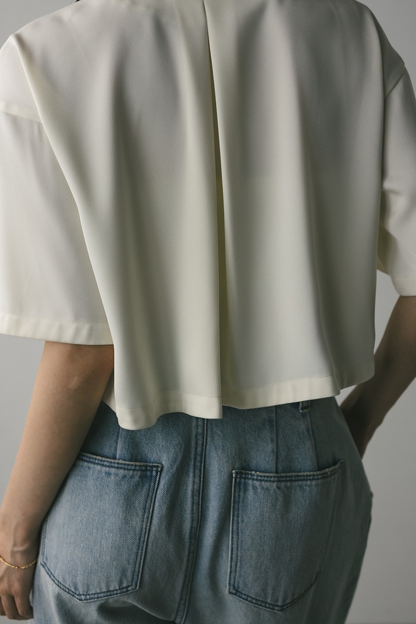 サークルカラーサテンショートシャツ 詳細画像 IVOY 9