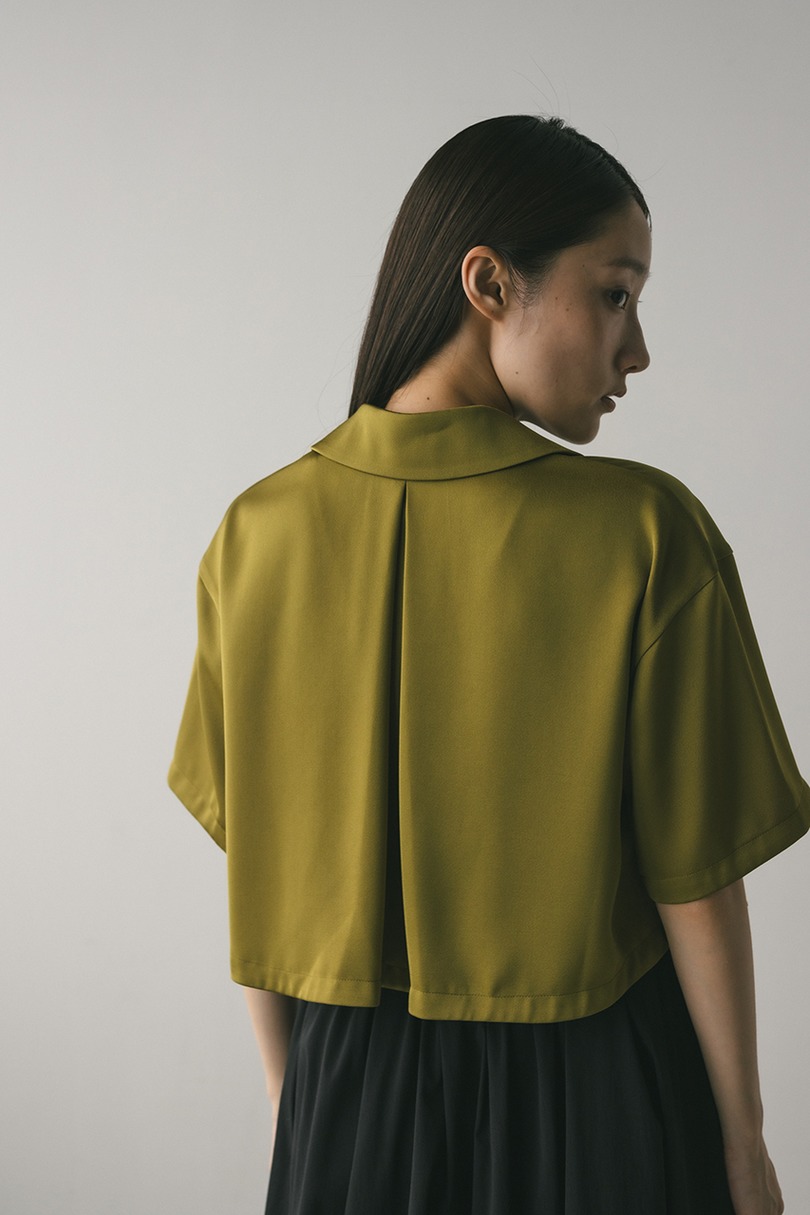 サークルカラーサテンショートシャツ 詳細画像 GRN 11