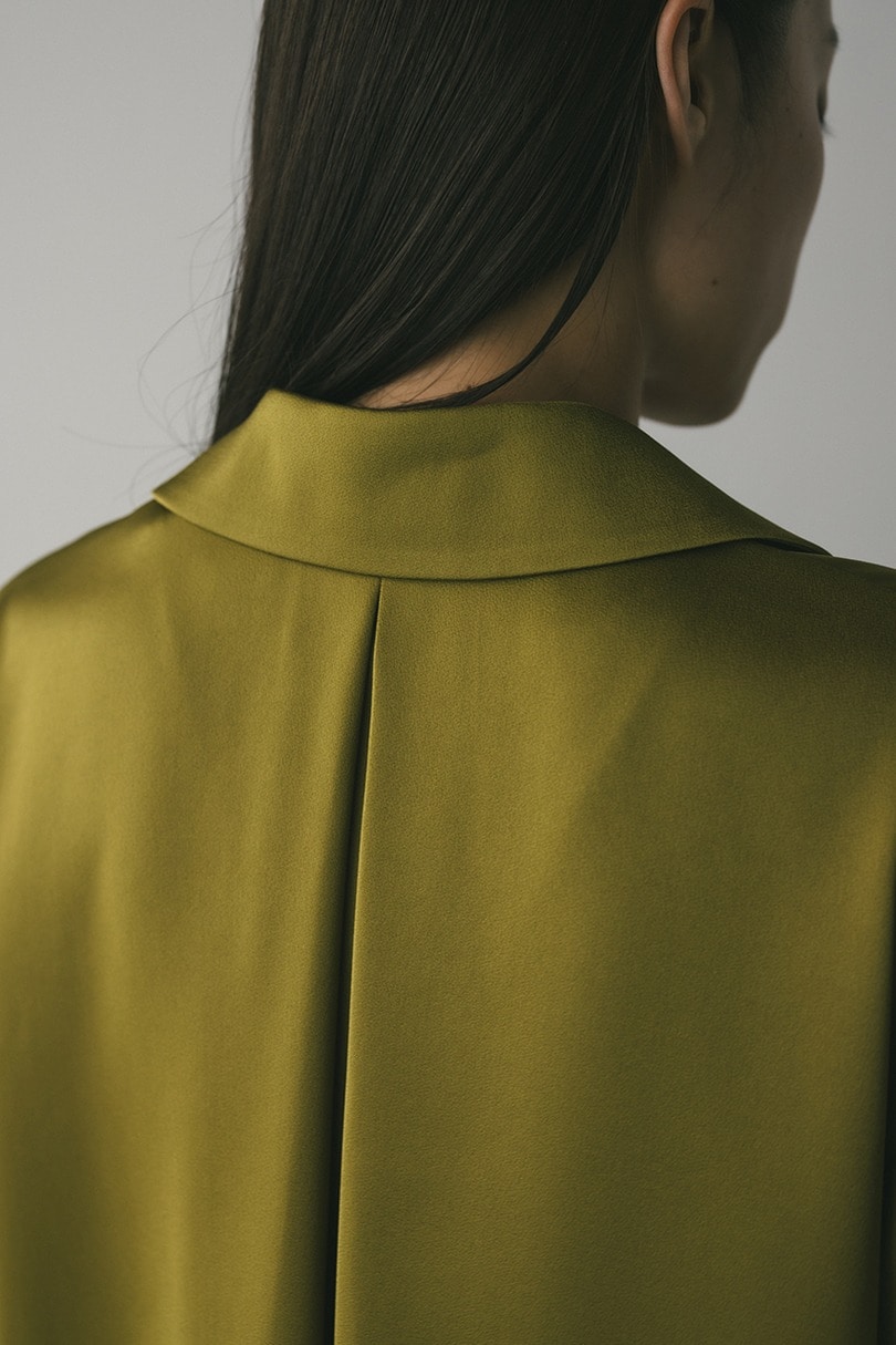 サークルカラーサテンショートシャツ 詳細画像 GRN 12