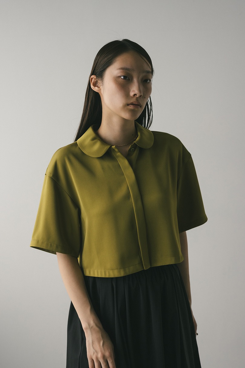 サークルカラーサテンショートシャツ 詳細画像 GRN 3