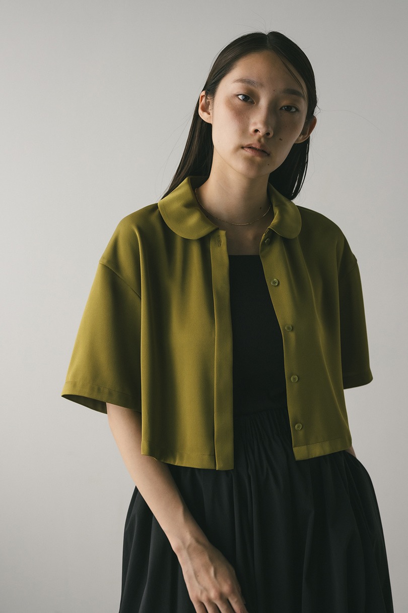 サークルカラーサテンショートシャツ 詳細画像 GRN 5