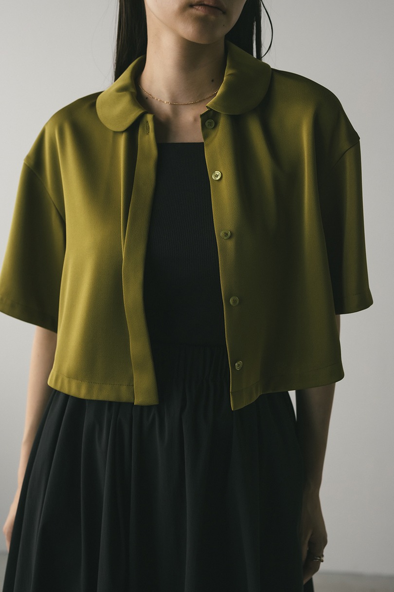サークルカラーサテンショートシャツ 詳細画像 GRN 7