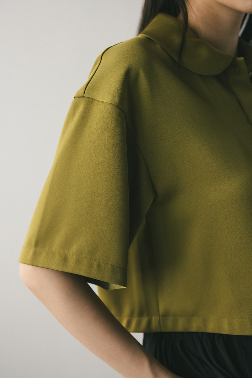 サークルカラーサテンショートシャツ 詳細画像 GRN 9