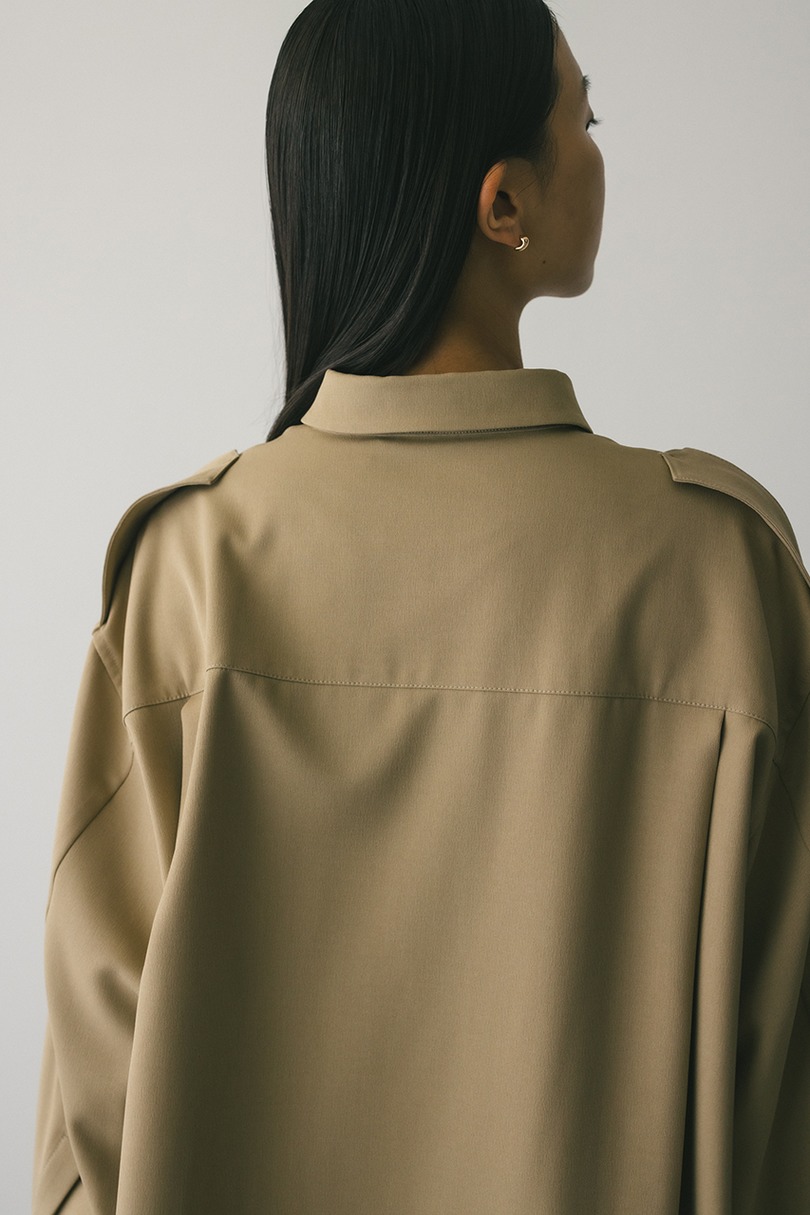 エポレットビッグシャツ 詳細画像 BEG 6