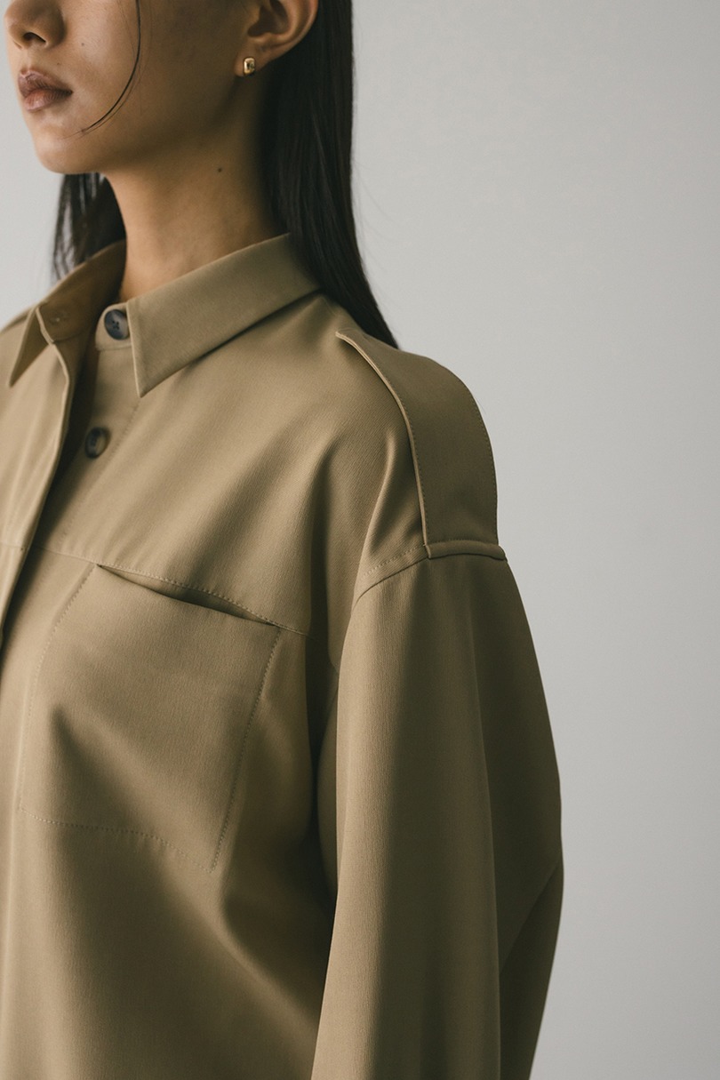 エポレットビッグシャツ 詳細画像 BEG 7