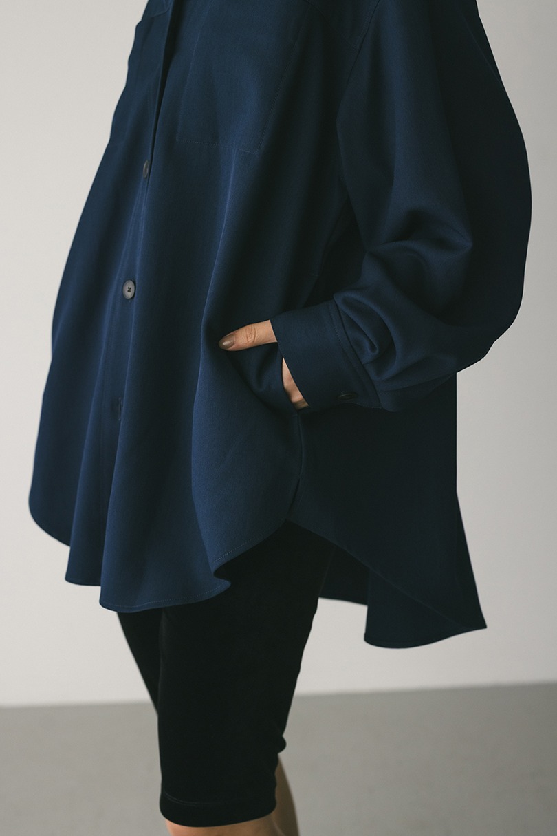 エポレットビッグシャツ 詳細画像 NVY 11