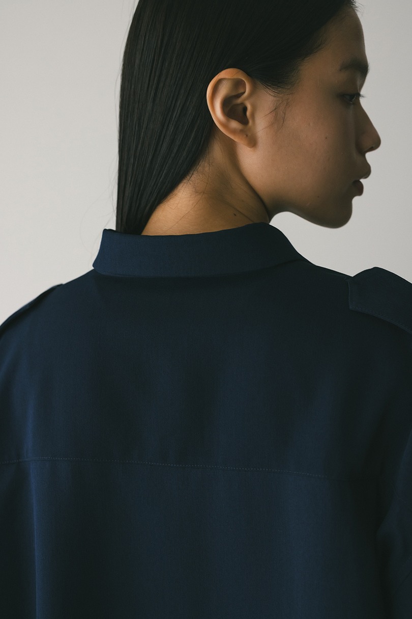 エポレットビッグシャツ 詳細画像 NVY 12