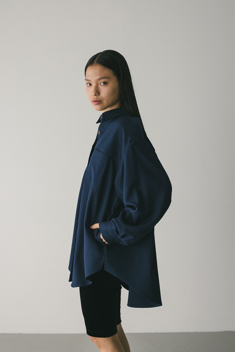 エポレットビッグシャツ 詳細画像 NVY 3