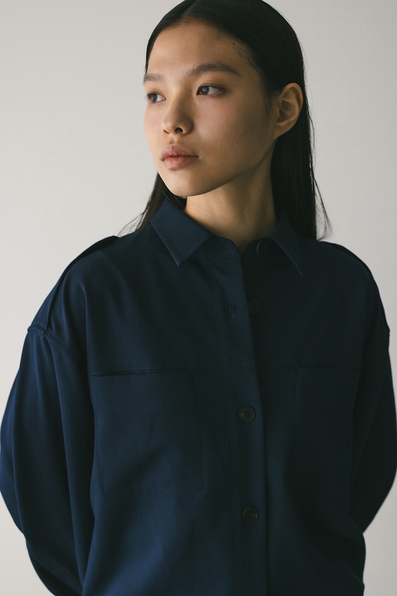エポレットビッグシャツ 詳細画像 NVY 6