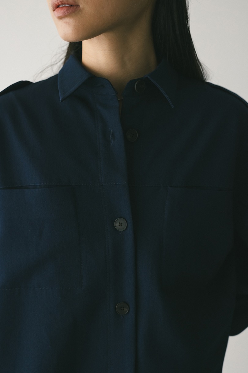 エポレットビッグシャツ 詳細画像 NVY 8