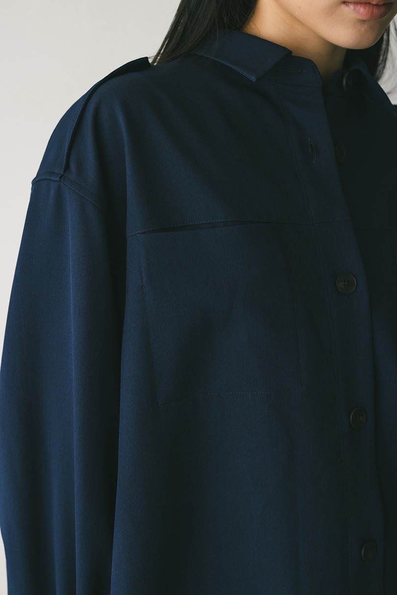 エポレットビッグシャツ 詳細画像 NVY 9