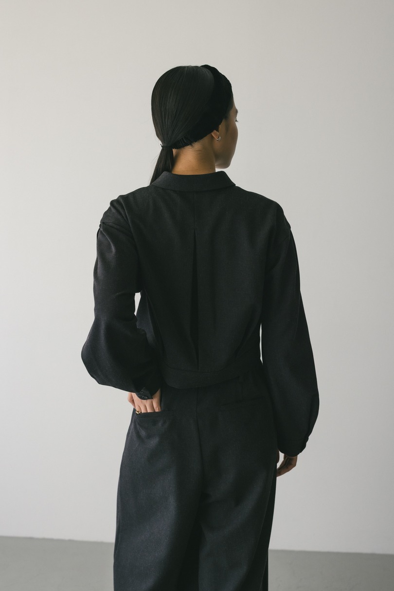 メランジショートシャツ 詳細画像 C.GRY 7