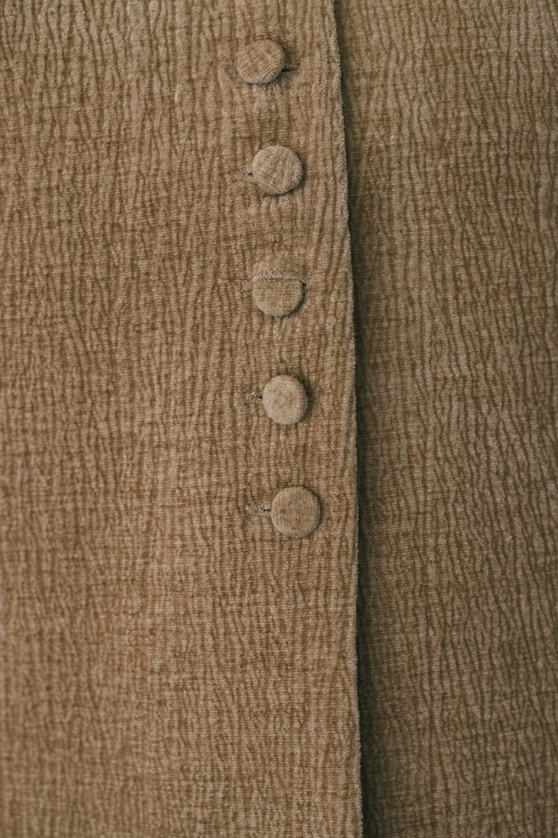 バックオープンベロアベスト 詳細画像 BEG 12