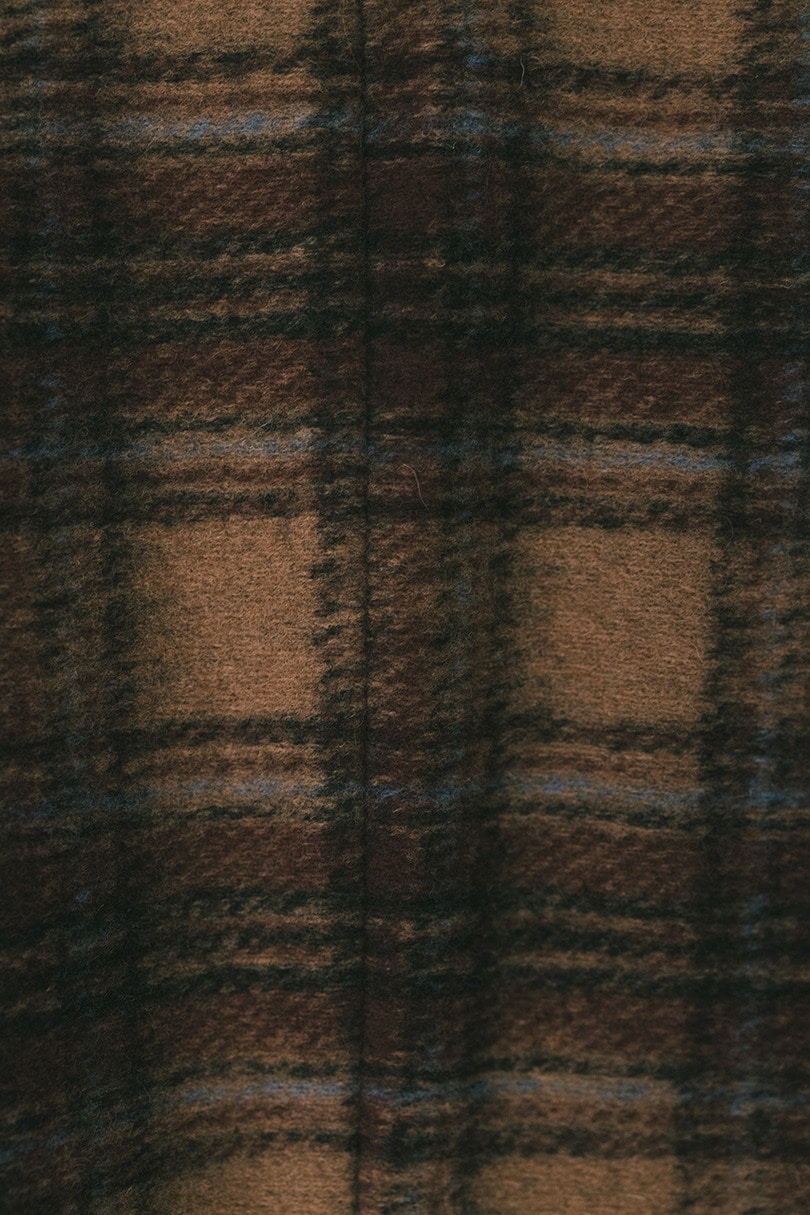 パワーショルダーPコート 詳細画像 柄BRN 10