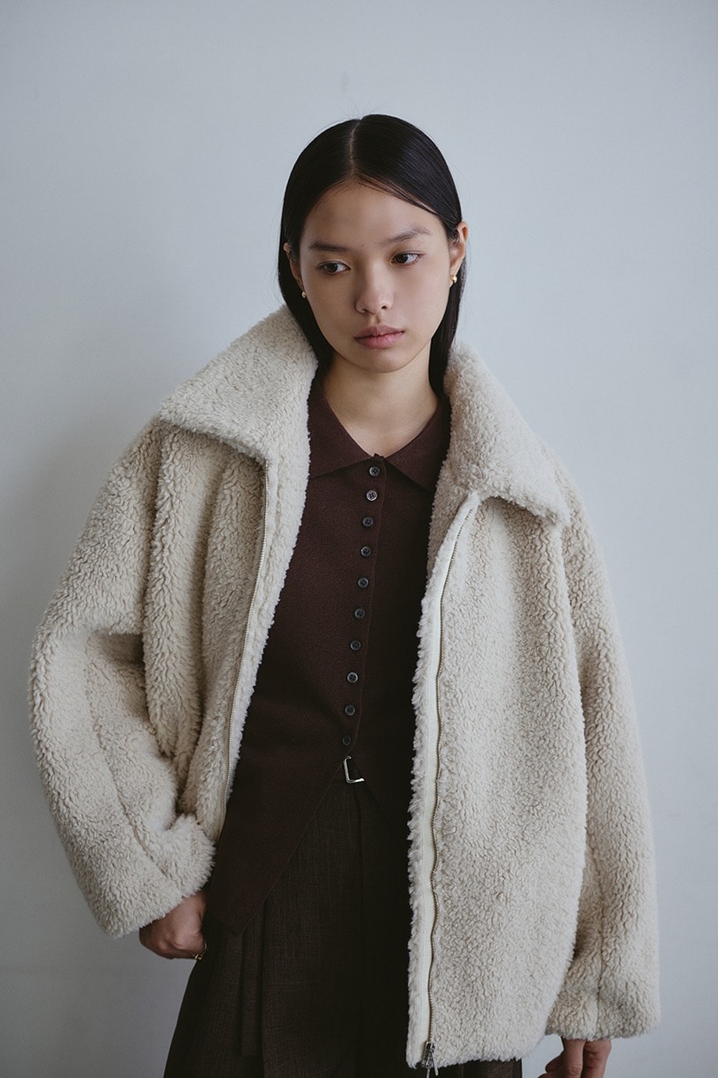 ボアブルゾン 詳細画像 IVOY 5