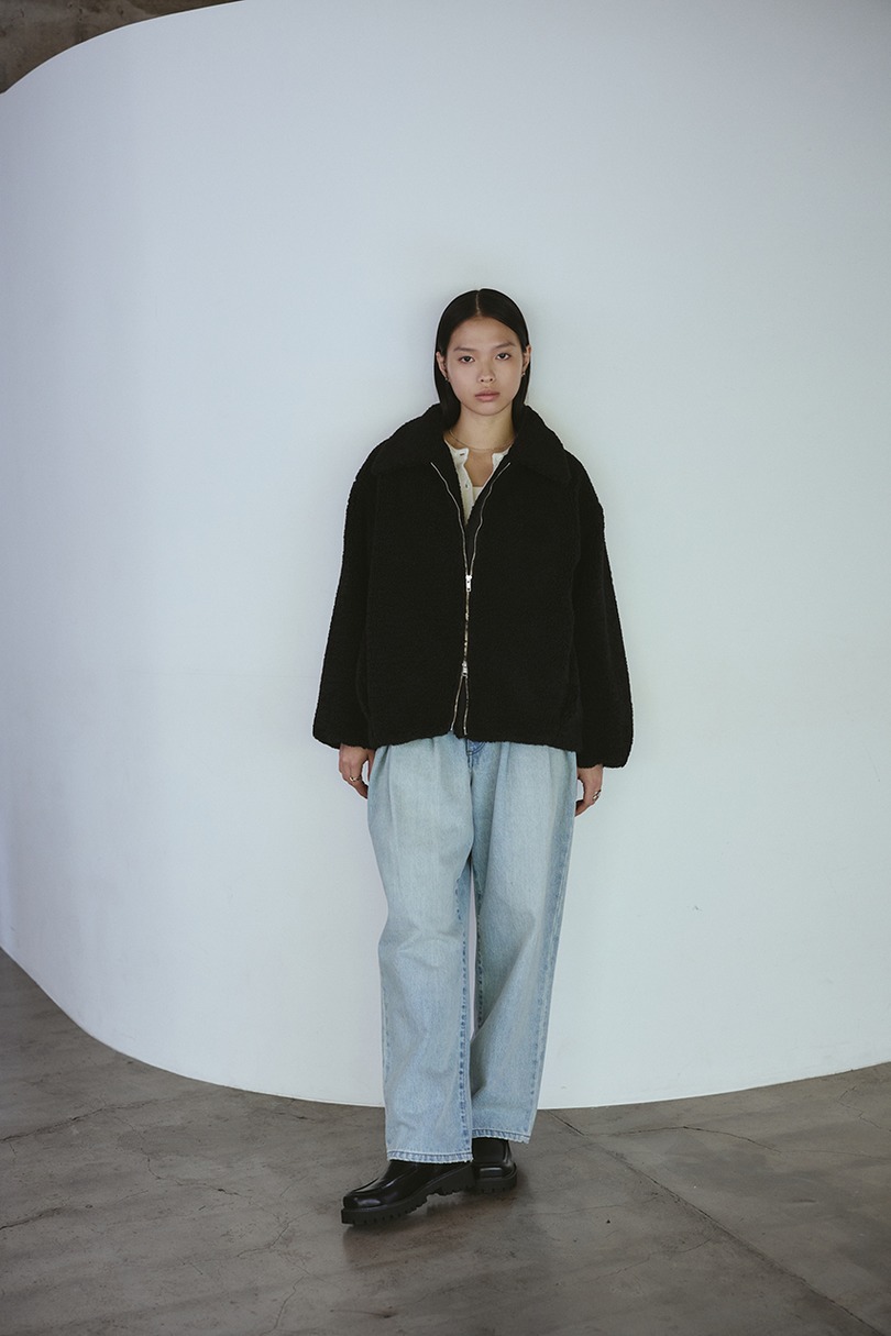 ボアブルゾン 詳細画像 BLK 2