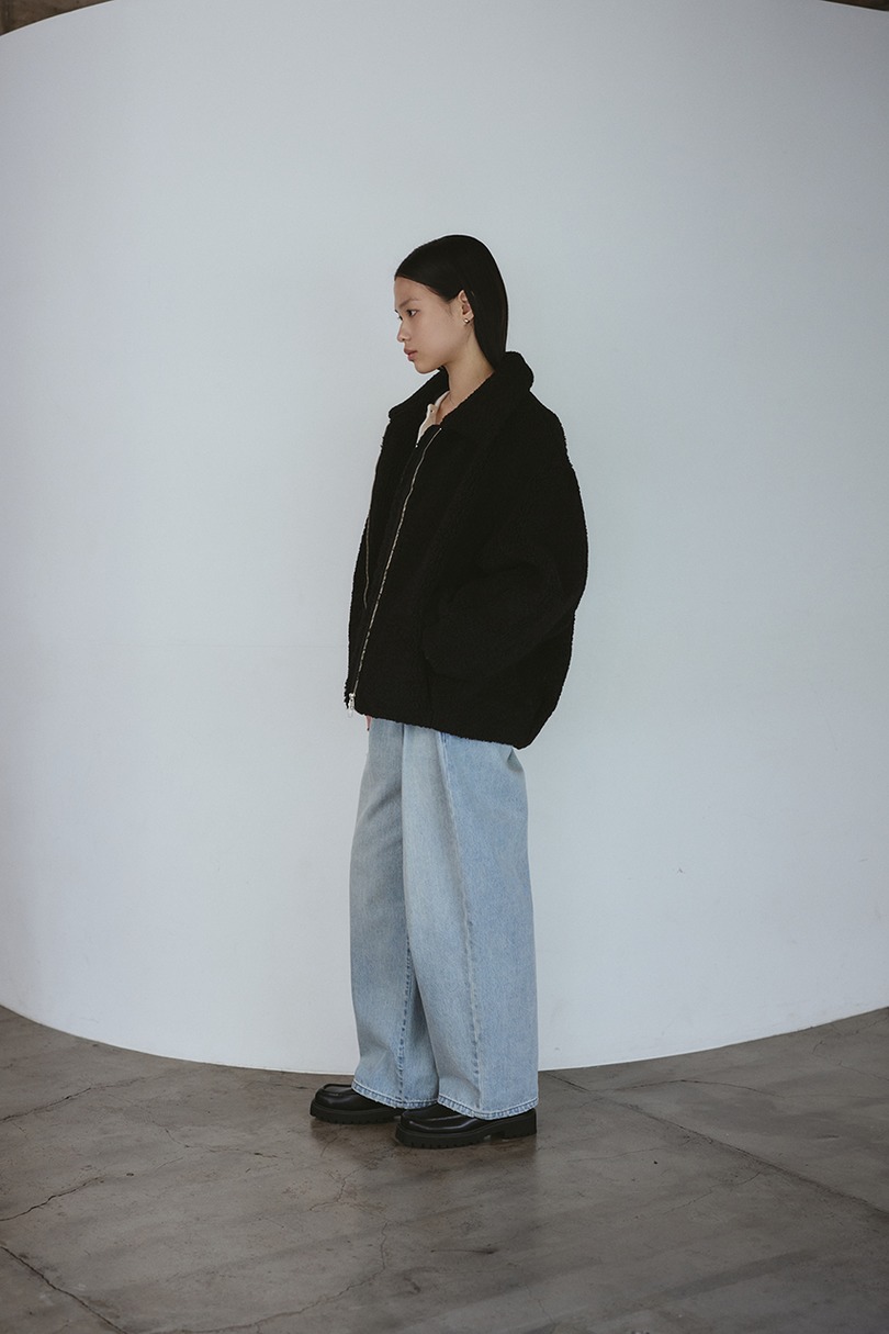 ボアブルゾン 詳細画像 BLK 4