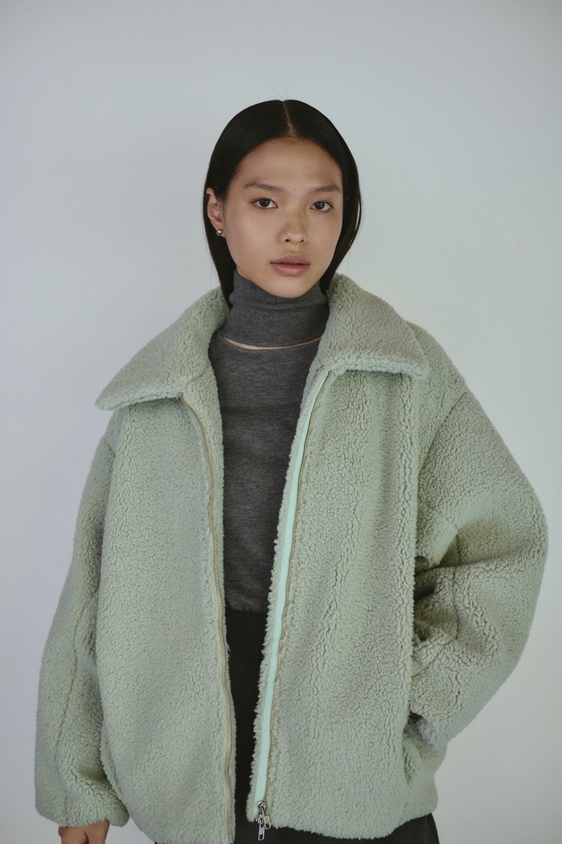 ボアブルゾン 詳細画像 MINT 3