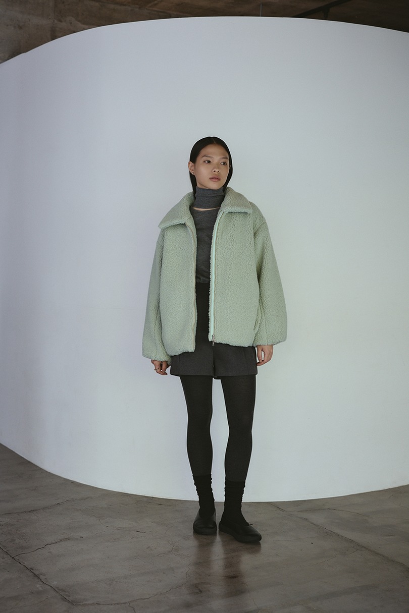 ボアブルゾン 詳細画像 MINT 4