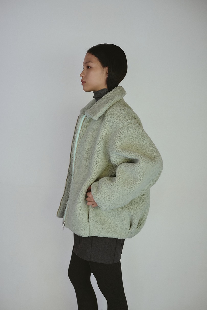 ボアブルゾン 詳細画像 MINT 5