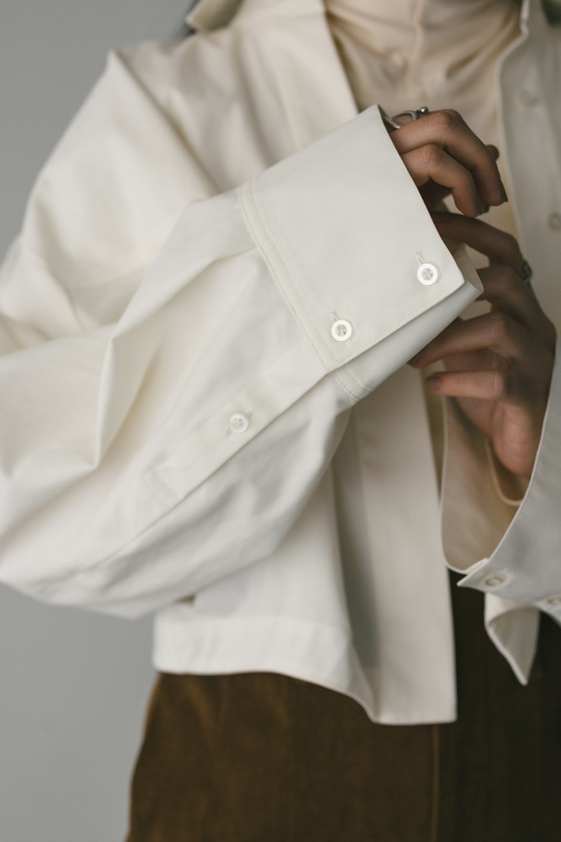 フォルムショートシャツ 詳細画像 WHT 11