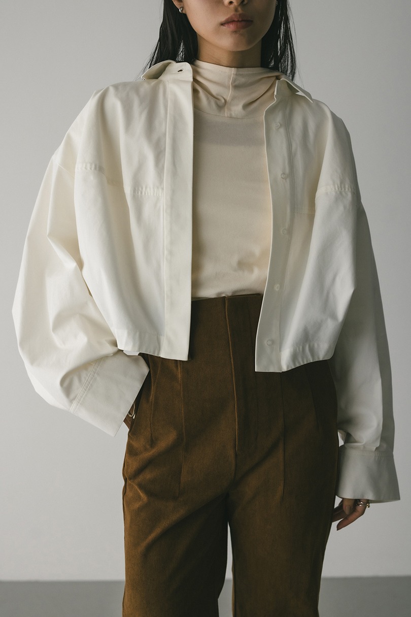 フォルムショートシャツ 詳細画像 WHT 4