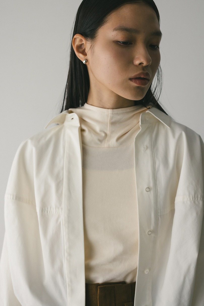 フォルムショートシャツ 詳細画像 WHT 7