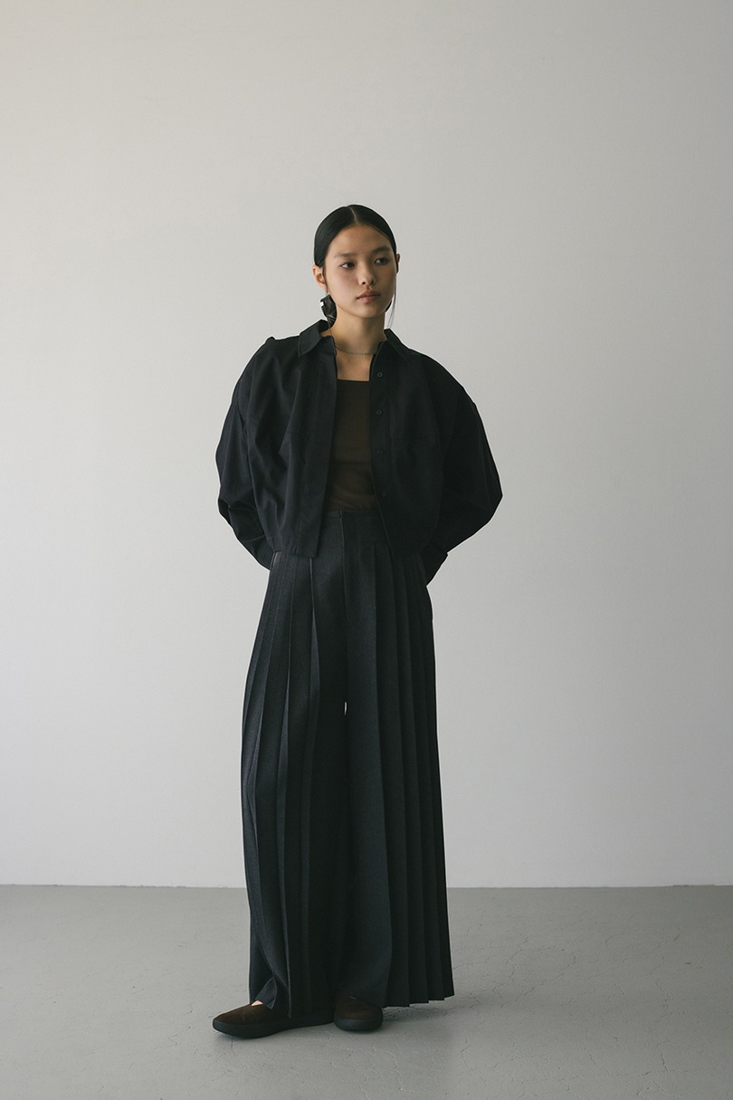 フォルムショートシャツ 詳細画像 BLK 2