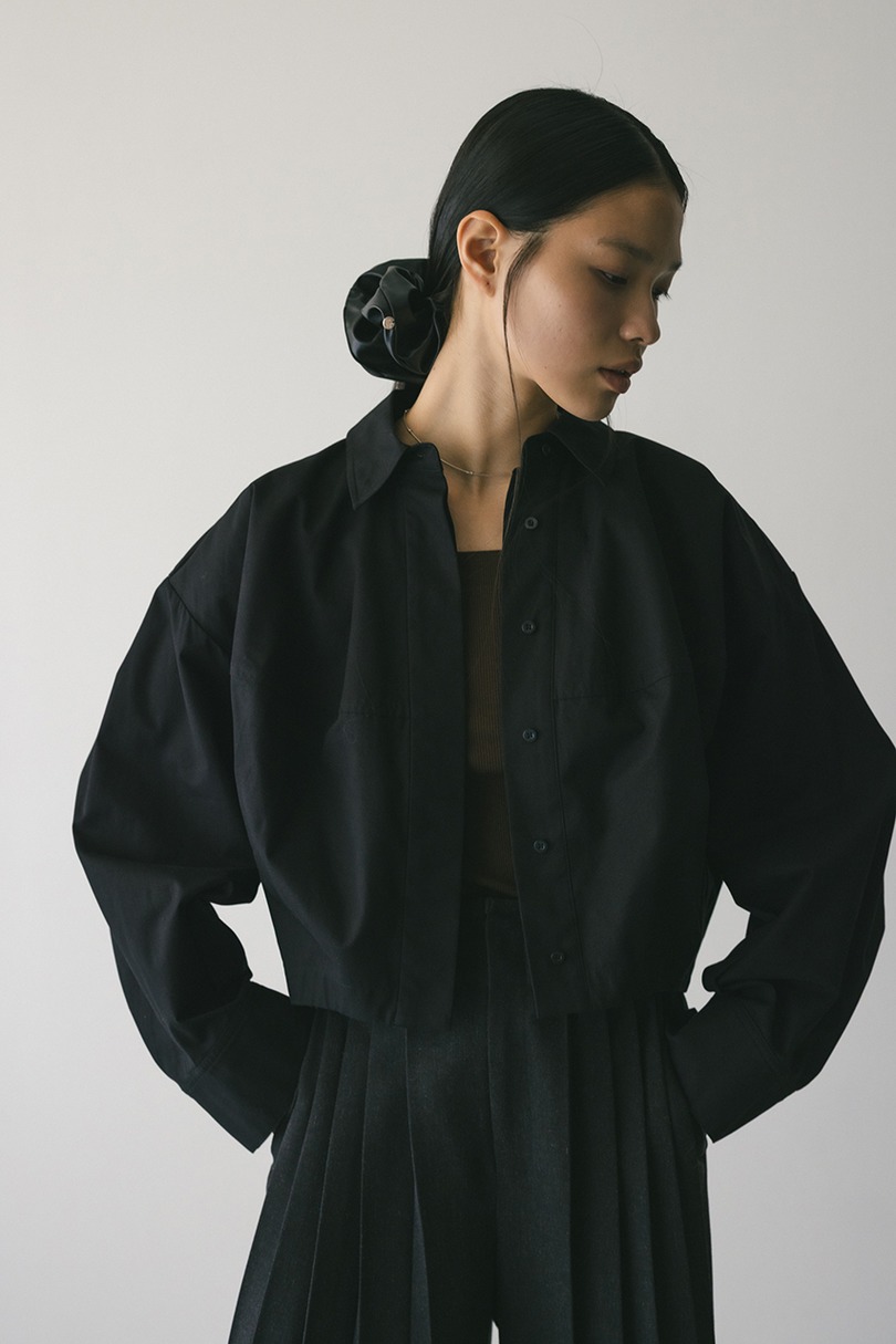 フォルムショートシャツ 詳細画像 BLK 3