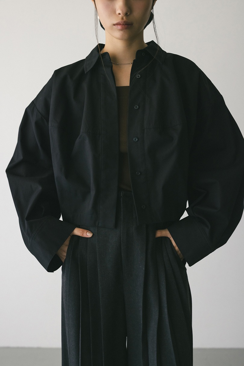 フォルムショートシャツ 詳細画像 BLK 4