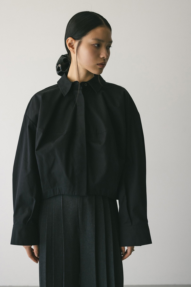 フォルムショートシャツ 詳細画像 BLK 5