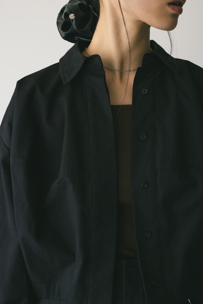 フォルムショートシャツ 詳細画像 BLK 7