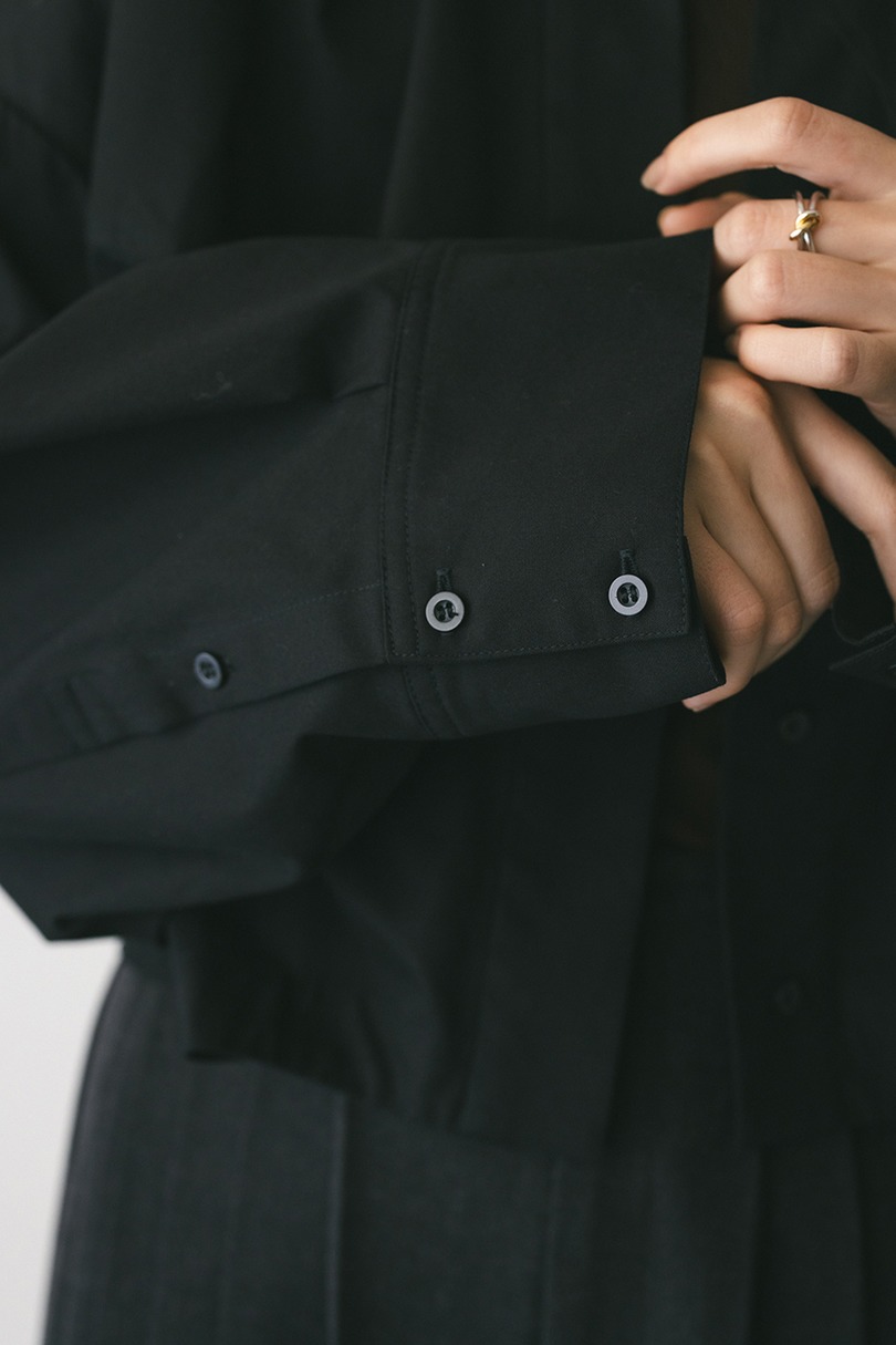 フォルムショートシャツ 詳細画像 BLK 9